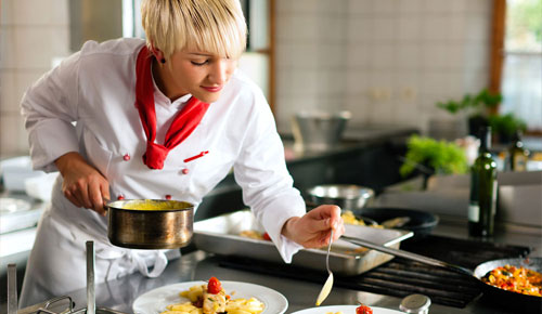 Capital People chef serving