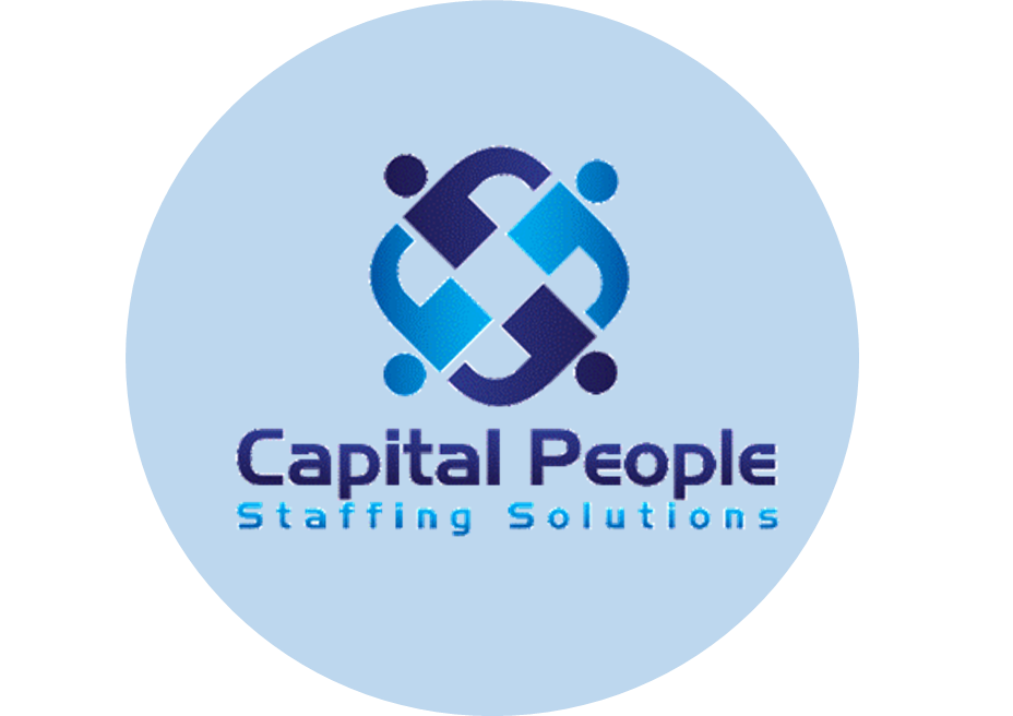 Capital People Staffing London Blue Circle Logo