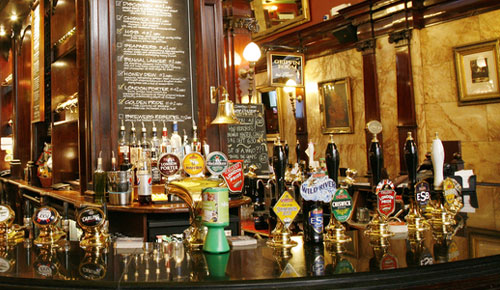 Capital People London Bar counter