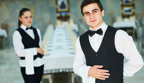 Capital People waiting staff